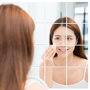 Self-adhesive Soft <strong>Full</strong> Body Mirror <strong>Wall</strong> <strong>Sticker</strong> with Back Adhesive <strong>Wall</strong> Floor Decoration <strong>Sticker</strong> Reverse Optical Film Wholesale - Product Image 4