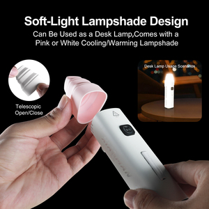 Linterna Multifuncional <span class=keywords><strong>Xiaoman</strong></span> 4 en 1, 1000 Lúmenes, para Bicicleta/Camping, Banco de Energía, 3 Colores, Cable Tipo-C Integrado - Product Image 6