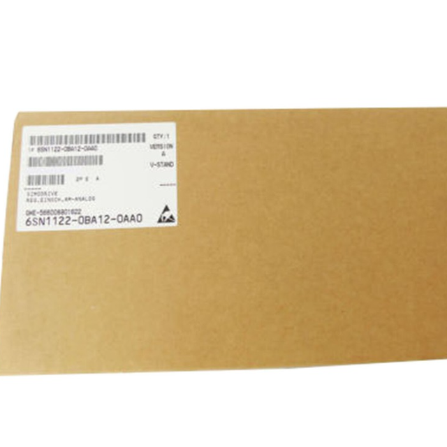 New in Box 6SN1122-0BA12-0AA0 6SN1 122-0BA12-0AA0 Ver: a -unused- 1-YEAR WARRANTY PLC