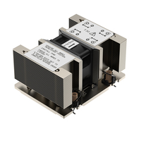 Dissipateur thermique pour processeur de serveur COOLSERVER CS-7529-2UA22, 6 caloducs, deux roulements à billes, cuivre et aluminium, refroidissement profond, TDP 450W, boîtier d'ordinateur