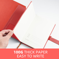 Kit de Regalo de Cuaderno de Cuero Funcional A5 con Bolígrafo y Notas Adhesivas - Pedido al por Mayor para Regalos Corporativos de Oficina