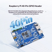 Feiling Gömülü Allwinner T153 OK153-S12 Mini Geliştirme Kartı Çok Çekirdekli Heterojen 3 Yollu Gigabit Ethernet Raspberry Pi