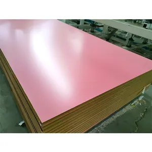 1220*2440 мм розовый Меламиновый МДФ/Меламиновый облицовочный МДФ