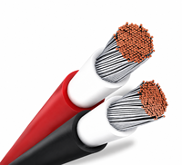 1C PV Cable 1,5mm Grueso 1.8kV DC 1169/08.2007 Cables de panel solar de cobre estañado para construcción industrial AC 0,6/1kV