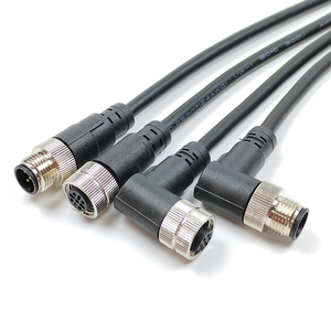 Nhà máy bán M12 M8 M5 M16 M23 3P 4P 6P 7P 8P 12p 16P 17p 19P 24p không thấm nước IP67 đúc PVC Pur cáp kết nối - Product Image 3