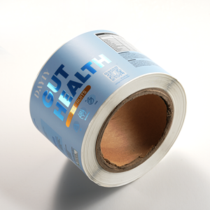 Tùy Chỉnh Matt Bạc Pte Sticker In Ấn Sáng Bóng Nhãn Hiệu Riêng Màu Sắc Khác Nhau Lá Sang Trọng Tại Chỗ UV Vàng Nhãn - Product Image 4