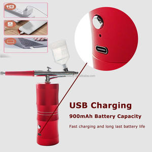 Barbier coiffure cheveux Sprays aérographe pulvérisateur vapeur USB charge couleur décoration cheveux outils et accessoires aérographe Kits - Product Image 3