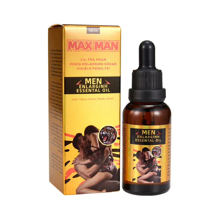 Tinh Dầu Mát Xa Mở Rộng Dương Vật MAX MAN 30Ml Cho Nam Phóng To Dương Vật