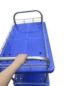 Carrito de Servicio de Plástico con Capacidad de Carga de 200 kg 400 kg, 50*70 cm 60*90 cm, Carrito Móvil Resistente, Carros de Mano para Restaurantes - Product Image 6