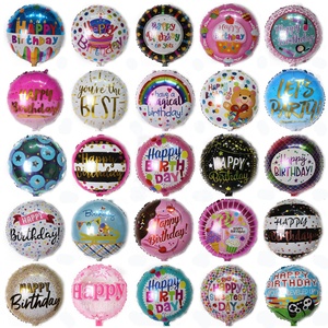 Nuovo design palloncini di buon <span class=keywords><strong>compleanno</strong></span> <span class=keywords><strong>da</strong></span> 18 pollici decorazioni per feste forniture per feste di celebrazione - Product Image 3