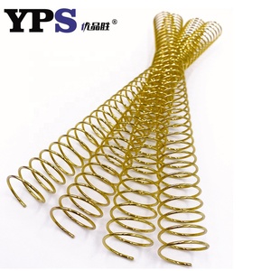 2 1 Vàng Mạ Điện Lịch Dây Ràng Buộc O Trái Phiếu Cuốn Sách Kim Loại Xoắn Ốc Cho A4 A5 Máy Tính Xách Tay Sử Dụng - Product Image 2