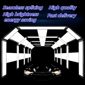 Cửa hàng làm đẹp xe hơi ba mặt chiếu sáng 3D thời gian lập thể Đường hầm LED giàn ánh sáng phim xe bên lấp đầy ánh sáng - Product Image 4