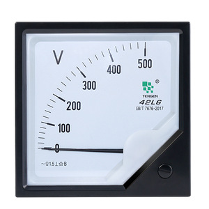 Voltmètre Tengen 42L6 120x120mm Analogique Tension AC Monophasé Classe 1.5 - Product Image 3