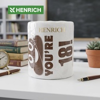 Bestbewertetes Festliches Badezimmer-Dekor Weihnachts-Toilettenpapier mit Rentier- und Schneeflocken-Design Hochwertiges 10er-Pack Badezimmer-Tissue Neu