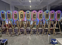 Photomaton pour mariage, livraison directe, photomaton de haute qualité avec caméra pour fête, personnalisation du style et de la couleur en bois