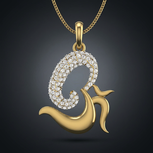 Pendentif de luxe en moissanite plaqué or jaune, lettre G, taille brillant ronde, serti en cercle, bijou unisexe - Product Image 4