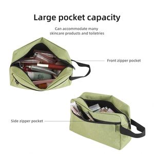 Custom Travel <b>Toiletry</b> Bag <b>Toiletry</b> Bag for Women Men, Hanging Cosmetic Bag Travel Accessories, Promotional Business Gifts - Product Image 4