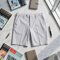 Shorts mi-longs vintage pour homme, personnalisés, hybrides, à motif uni, imperméables, séchage rapide, respirants, taille élastique, en Spandex/Polyester