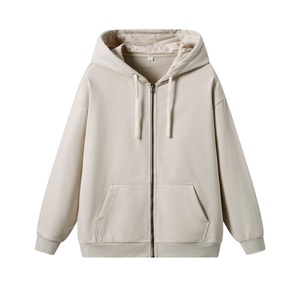 Felpe con Zip Larghe da Donna all'Ingrosso, <span class=keywords><strong>Cardigan</strong></span> Sportivo Autunnale Leggero, Maglione Casual Femminile a Maniche Lunghe con Tasca - Product Image 3