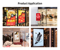 Hohe Helligkeit 2000 Nits 43/55/65 Zoll Restaurant-Menübildschirm LCD-Display-Monitor SDK Interaktiver Touchscreen für Einzelhandelsgeschäfte