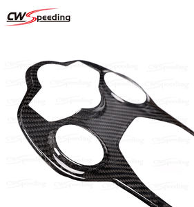 Revêtement de console centrale en fibre de carbone sèche pour intérieurs Alfa Romeo Giulia 2016-2018 - Product Image 3