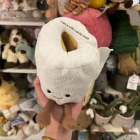 Nouvelle Arrivée Mogo : Adorable Poupée en Peluche en Forme de Rouleau de Papier Toilette avec Rembourrage en Coton PP, Hauteur 31cm-50cm
