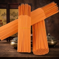 Bâtons d'encens en bambou naturel non parfumé CN, 10 pouces, diamètre 3 mm, usage religieux, emballage standard d'exportation, poids net 12,5 kg par carton