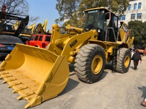 High Quality Used Caterpillar 966H Wheel Loader 6 Ton Rated Hydraulic Pump Bearings Gearbox Included Cheap Shipping - Product Image 6