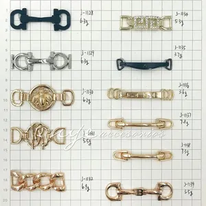 New direct metal buckles for men and women shoes ornament decorative ornaments for shoes Paired with single shoes charm