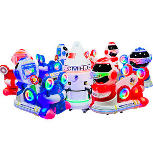 신제품 어린이용 회전목마 락킹 머신, 야외 놀이 기구, 트랙 소형 기차 스윙 머신 - Product Image 1