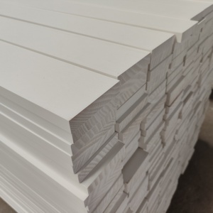 S4S Trim Board Flat Rectangle Design Hot Sale Radiata Pine Finger Joint <b>Primed</b> Flat Board Molds - Product Image 3