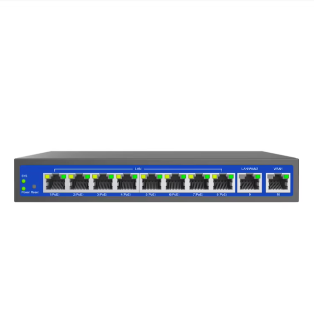 128+ Users 96W PoE LAN/8*1G PoE Switch AC Controller 96W WiFi Router Gateway for Communication Networking 128+ Users 96W PoE