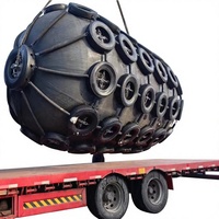 Pare-battage pneumatique marin en caoutchouc 2000*3000mm avec chaîne de protection anti-âge pour bateau gonflable