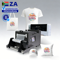 Vente directe d'usine, imprimante DTF A3, double XP600, stock ZA, entrepôt de Johannesburg, impression de t-shirts personnalisés