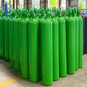 China Goedkope Prijs 40l 50l 150bar Pure Medische Zuurstof Gas China Zuurstofcilinder Leveranciers