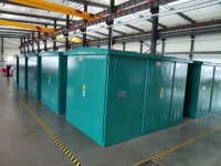 Transformateur de type boîte préfabriqué de style européen pour postes de transformation urbains extérieurs 10/35 kV