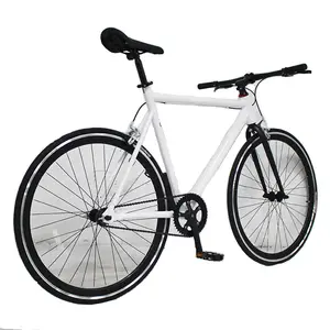 Fixed Gear Bike With Carbon 700c Wheelset And Single Speed With Good Hub For Adult Mt Fixie Bike
