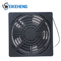 Ventilateur de refroidissement industriel 3-en-1, kit haute performance, 12038, 220-240V AC, ventilateur axial avec grille métallique, filtre anti-poussière, ventilateur de refroidissement à onduleur