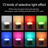 Lámpara LED de Ambiente Colorida, Impermeable, Magnética, para Tiendas de Campaña, para Aventuras al Aire Libre