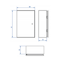 Armoire de distribution Timelec (extérieur) pour systèmes d'accumulation d'énergie