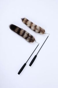 Giocattoli per gatti con vera <span class=keywords><strong>coda</strong></span> <span class=keywords><strong>di</strong></span> volpe e canna da pesca divertenti bambole per animali domestici accessori <span class=keywords><strong>di</strong></span> peluche per indumenti da tappezzeria per Auto direttamente dalla fabbrica - Product Image 4
