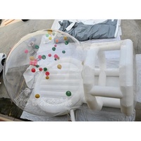Dôme à bulles gonflable portable commercial de 10 pieds pour événements en plein air, certifié CE