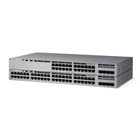 C9200L-48P-4G-E Switch PoE+ Gigabit de 48 Puertos, 4x1G SFP, 370W, Switch de Acceso Empresarial, Switch de Red Ethernet Administrado