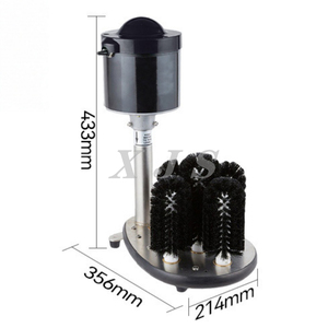Lave-gobelets électrique commercial avec 5 brosses <span class=keywords><strong>pour</strong></span> le nettoyage des <span class=keywords><strong>verres</strong></span> à bière et à vin des bars et restaurants - Product Image 4