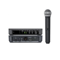 Système de micro sans fil UHF BLX4 avec micros sans fil PG58 BETA98 SM35 pour la scène et l'église