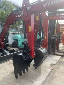 Mini-excavatrice d'occasion Yanmar 35 du Japon, 3,5 tonnes, sur chenilles, hydraulique, compacte, modèle 2022, capacité de la benne de 0,12 m³, moteur, pompe à engrenages - Product Image 6