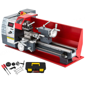 Nouveau tour à bois manuel portable, mini tour horizontal avec capacité de travail moyenne, 220V, certifié CE - Product Image 1