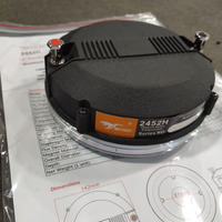 Tweeter à compression néodyme 2452H de 4 pouces, haut-parleur HF en titane pour l'audio professionnel