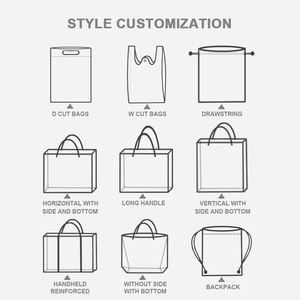 Bolsas de Compra Reutilizables al por Mayor, Económicas, de Alta Calidad, Extra Anchas, de Tela No Tejida, con Logotipo Personalizado Impreso - Product Image 5