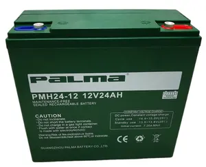 12V 24Ah 6-dzm-20แรงจูงใจรอบลึกแบตเตอรี่จักรยานไฟฟ้าแบตเตอรี่สามล้อ,แบตเตอรี่ Escooter,แบตเตอรี่สำหรับสัตว์ขี่